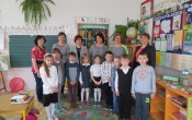 Lekcja koleżeńska z zajęć matematycznych dla nauczycieli edukacji wczesnoszkolnej z gminy Telatyn
