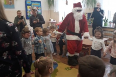 Mikołaj w oddziale przedszkolnym 3-4 latków